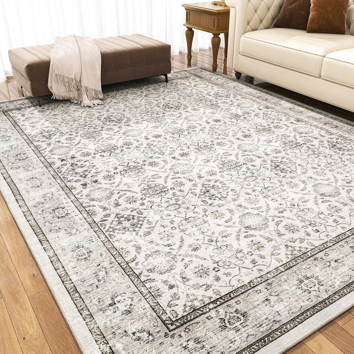 Tapis décoratif à motif vintage